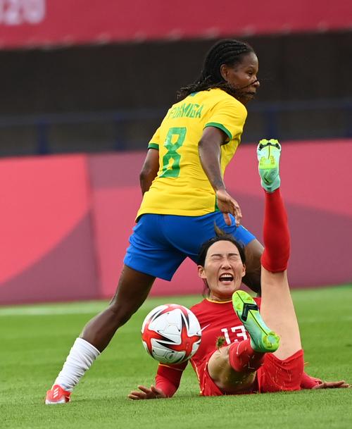 中国女vs巴西女足球