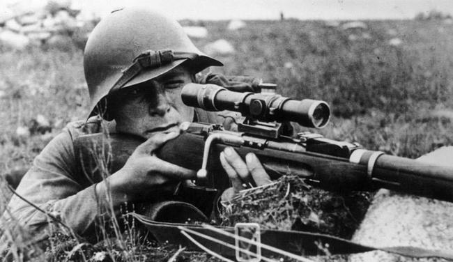 德军狙击手vs日本狙击手的相关图片
